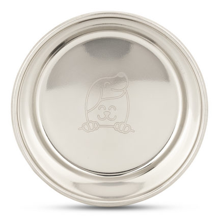 The Happy Lots Heavy Dish NutriBowl for Dogs and Cats (Yellow)