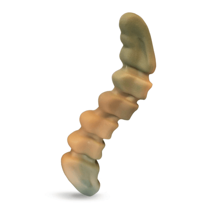 Nylabone Power Chew Gator Alternative Toy For Dogs (Green, Beige)