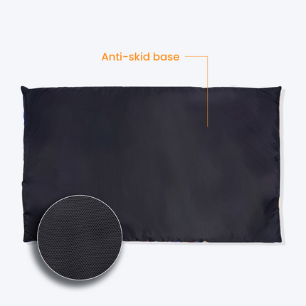 Kibbo Lightweight and Portable Summer Mats for Dogs and Cats (Orange/Blue)