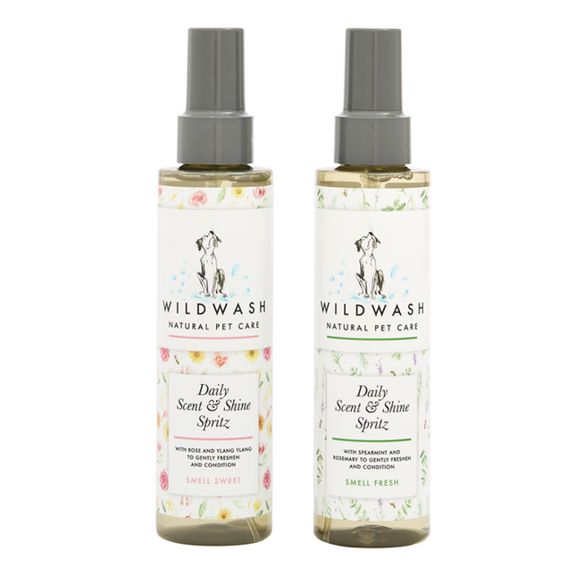 WildWash Fragrance Smell Fresh with Spearmint and Rosemary for Dogs