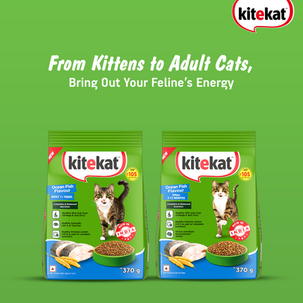 Kitekat Ocean Fish Kitten Dry Food (Limited Shelf Life)