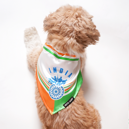 Pets Way Republic Day Bandana for Dogs