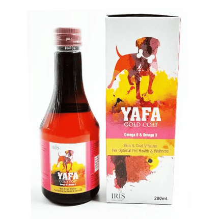 Iris Yafa Gold Coat Syrup (200ml) and Neo Kumfurt XL Min Tablet (60 tablets) Hairfall Remedy Combo