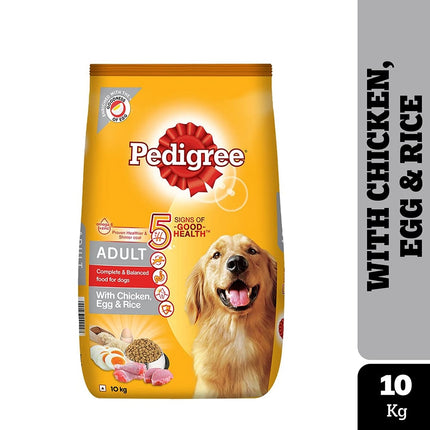 Pedigree Chicken, Egg and Rice Adult Dog Dry Food