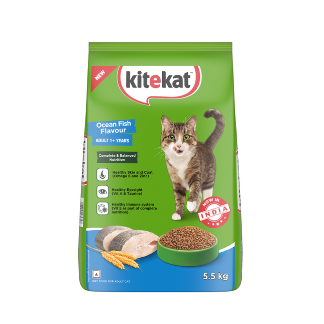 Kitekat Ocean Fish Adult Cat Dry Food