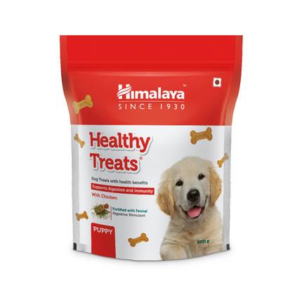 Himalaya Chicken & Rice Healthy Pet Dry Food and Chicken Healthy Treats Puppy Combo