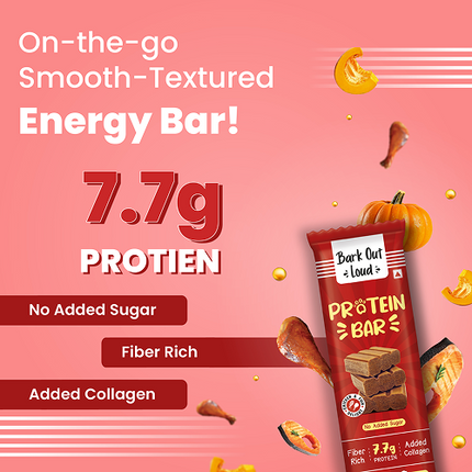 Bark Out Loud Collagen Protein Bar Chicken & Fish Treat for Dogs (Christmas Edition)