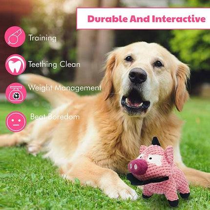 Pawsindia Peppa the Pig Toy for Dogs