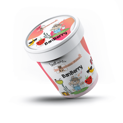 Fresh For Paws Wholesome Goat Feast Wet Food and Waggy Zone Pink Guava & Banberry Ice Cream for Dogs Combo