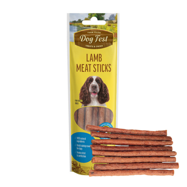 Dogfest Lamb Meat Sticks Dog Treats