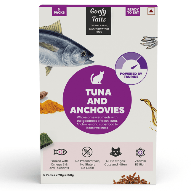 Goofy Tails Tuna and Anchovies Cat Wet Food