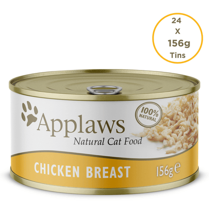 Applaws Chicken Breast Tinned Cat Wet Food (156g)