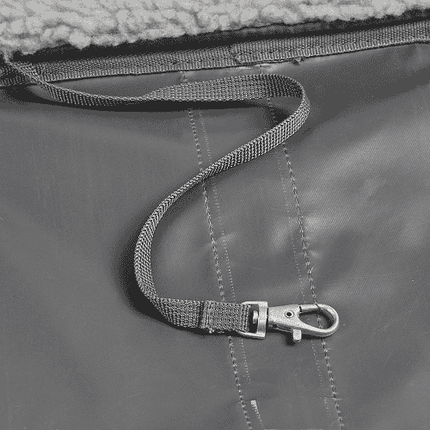 Fofos Standard Carrier for Dogs and Cats (Grey/Blue)