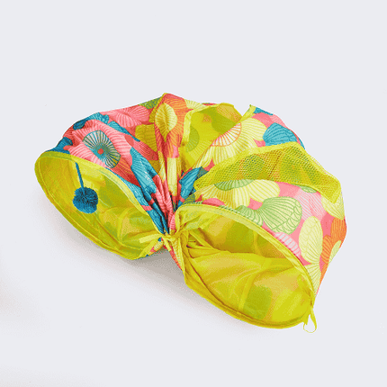 FOFOS Floral Pop Up Tunnel for Cats