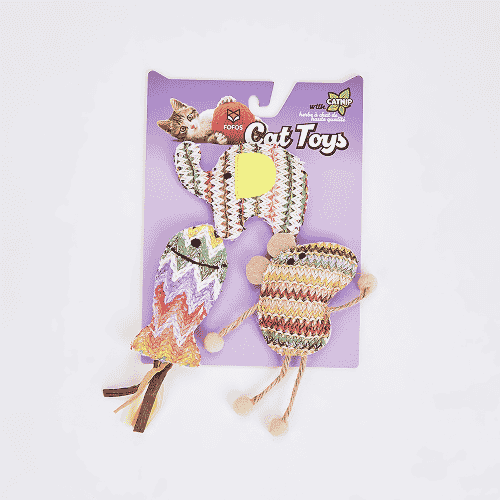FOFOS Interactive Catnip Chic Toy for Cats