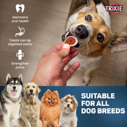 Trixie Premio Chicken Pasta and Fish and Chicken Rolls Dog Treats Combo