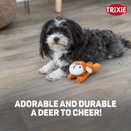 Trixie Deer Plush Toy for Dogs (Brown)