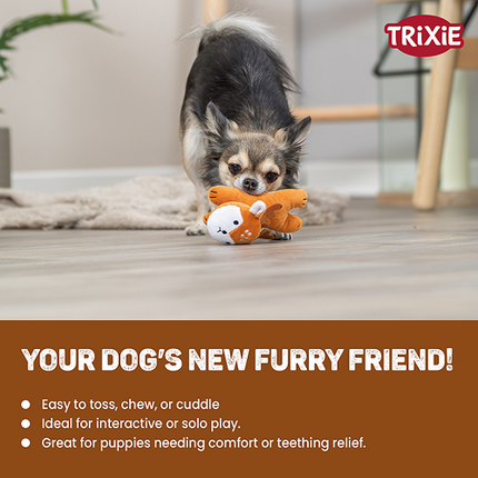 Trixie Deer Plush Toy for Dogs (Brown)