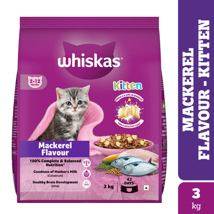 Whiskas Mackerel Flavour Kitten (2 to 12 months)Cat Dry Food
