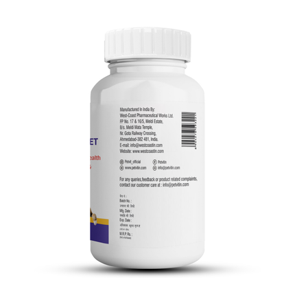 Petvit Calcium Tablets for Dogs and Cats