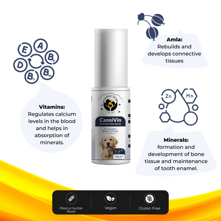 FurBall Story Cannivin Puppy Growth & Development Spray for Dogs (Limited Shelf Life)