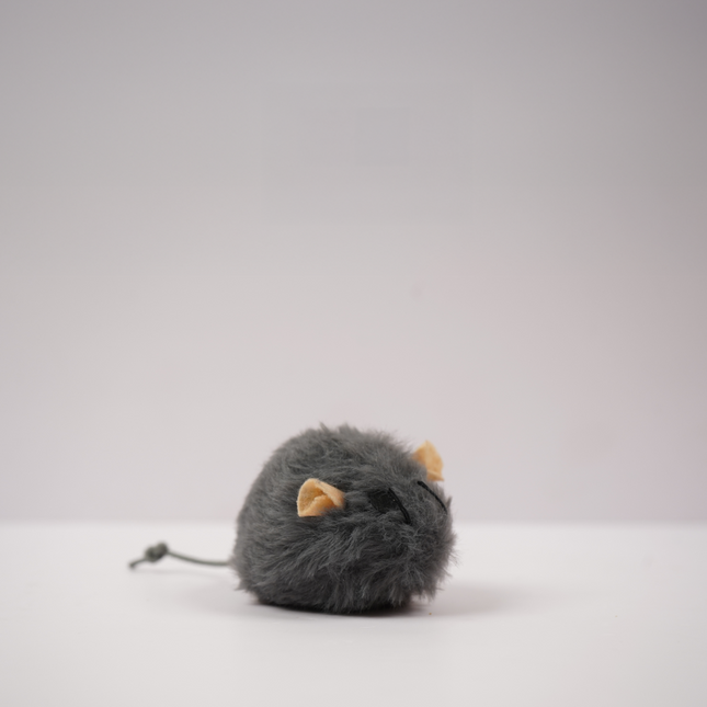 Skatrs Wiggle Mouse Toy for Cats (Grey)