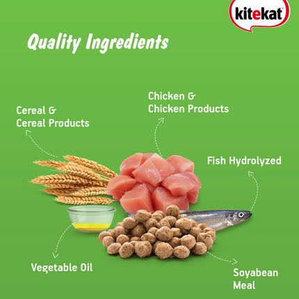 Kitekat Ocean Fish Kitten Dry Food (Limited Shelf Life)