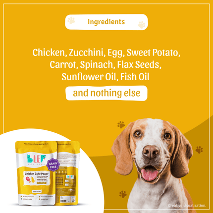 BLEP Chicken Zuke Pawer Dog Wet Food (100g)