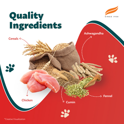 Himalaya Chicken & Rice Healthy Pet Dry Food and Chicken Healthy Treats Puppy Combo