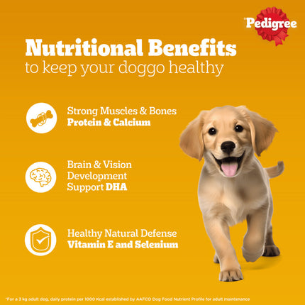 Pedigree Lamb Flavour Chunks in Gravy Puppy Wet Food
