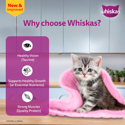 Whiskas Chicken in Gravy Meal Kitten Wet Food