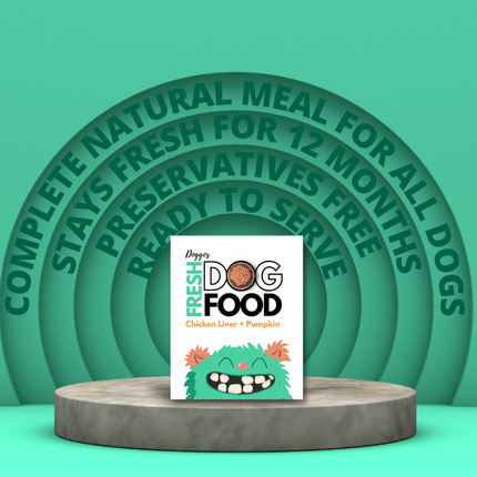 Doggos Jumbo Monster Chicken and Pumpkin Fresh Dog Wet Food (Get Chicken Bone Broth Free)