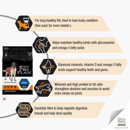 Pro Plan Chicken Large Breed Adult Dog Dry Food (New Improved Formula) (Limited Shelf Life)