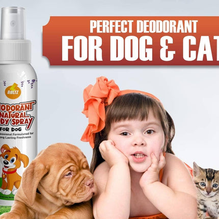 Boltz Body Spray Perfume Deodorizers for Dogs and Cats
