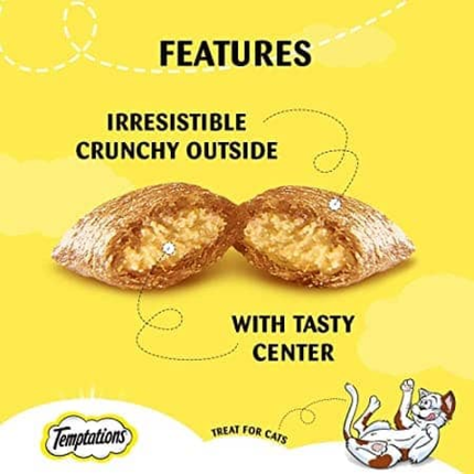 Temptations Tempting Tuna and Tasty Chicken Flavour Cat Treats Combo