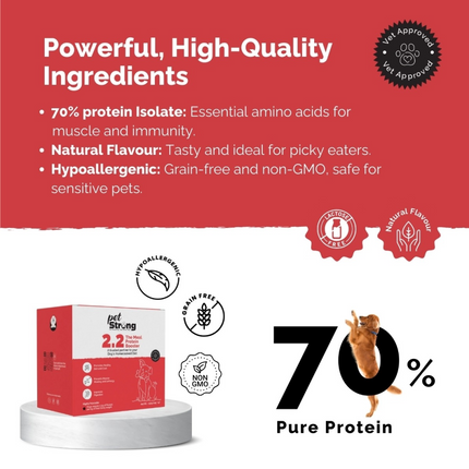 PetStrong Chicken and Rice Fresh Food and 2.2  Meal Protein Booster for Dogs Combo
