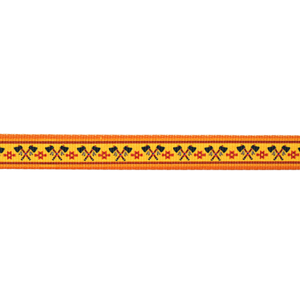 TopDog Premium Tribal Printed Nylon Leash for Dogs (Mustard)