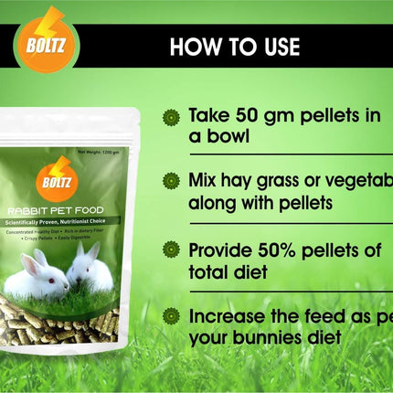 Boltz Premium Rabbit food