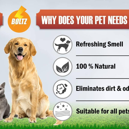 Boltz Body Spray Perfume Deodorizers for Dogs and Cats