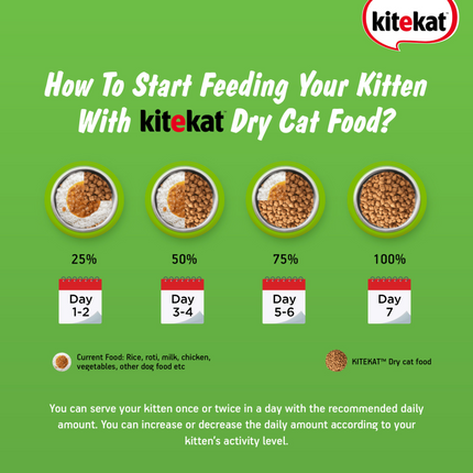 Kitekat Ocean Fish Kitten Dry Food (Limited Shelf Life)