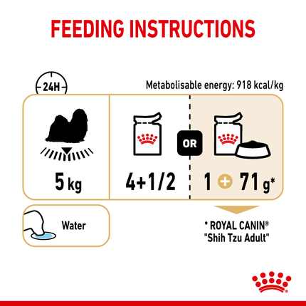 Henlo Baked Adult Dry Food and Royal Canin Loaf In Gravy Shih Tzu Adult Wet Food Combo