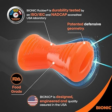 Bionic Bone Toy for Dogs (Orange)