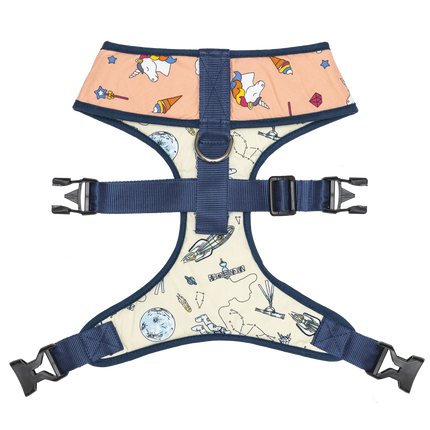 Pet And Parents Galaxy Wonderland Reversible Harness for Dogs
