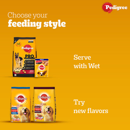 Pedigree PRO Expert Nutrition Active Adult (18 Months Onwards) Large Breed Dog Dry Food