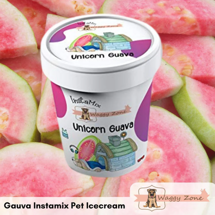 Waggy Zone Pink Guava Ice Cream for Pets