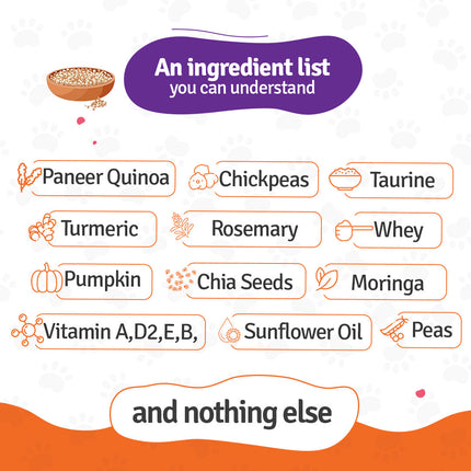 BLEP Paneer Quinoa Pawer Dog Wet Food (200g)