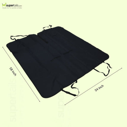 Fluffy's Kozi Pet Water Proof Hatchback Car Seat Cover for Dogs and Cats (Black)