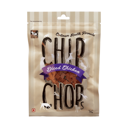 Chip Chops Chicken Liver Cubes and Diced Chicken Dog Treats Combo