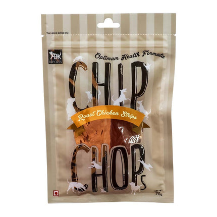 Chip Chops Roast Chicken Strips & Kong Classic Red Toy Combo for Dogs