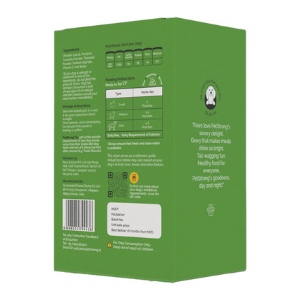 PetStrong Chicken Liver & Chicken and Veggies in Gravy Wet Food for Dogs Combo